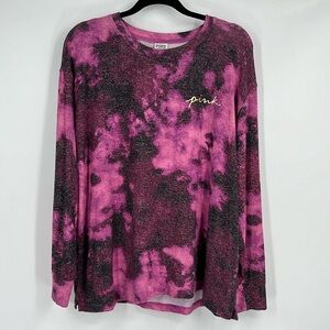 Pink Victorias Secret Pink Purple Light Weight Pullover Sleepwear XL